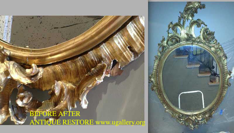 Antique Mirror Repair - Fine Art Restoration, Inc.